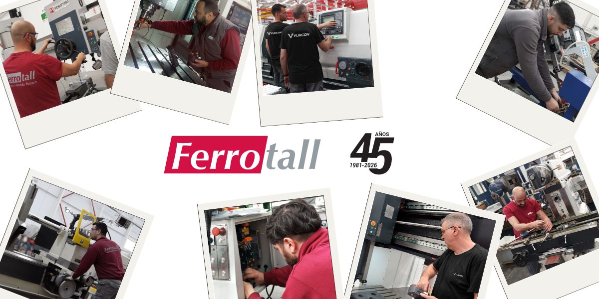 45 years driving the machining industry: February dedicated to our Technical Service