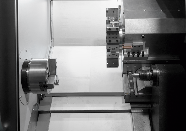 Torno cnc de bancada inclinada