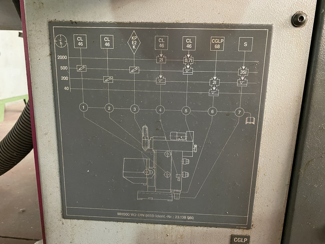 FRESADORA CNC MAHO MH 500 W