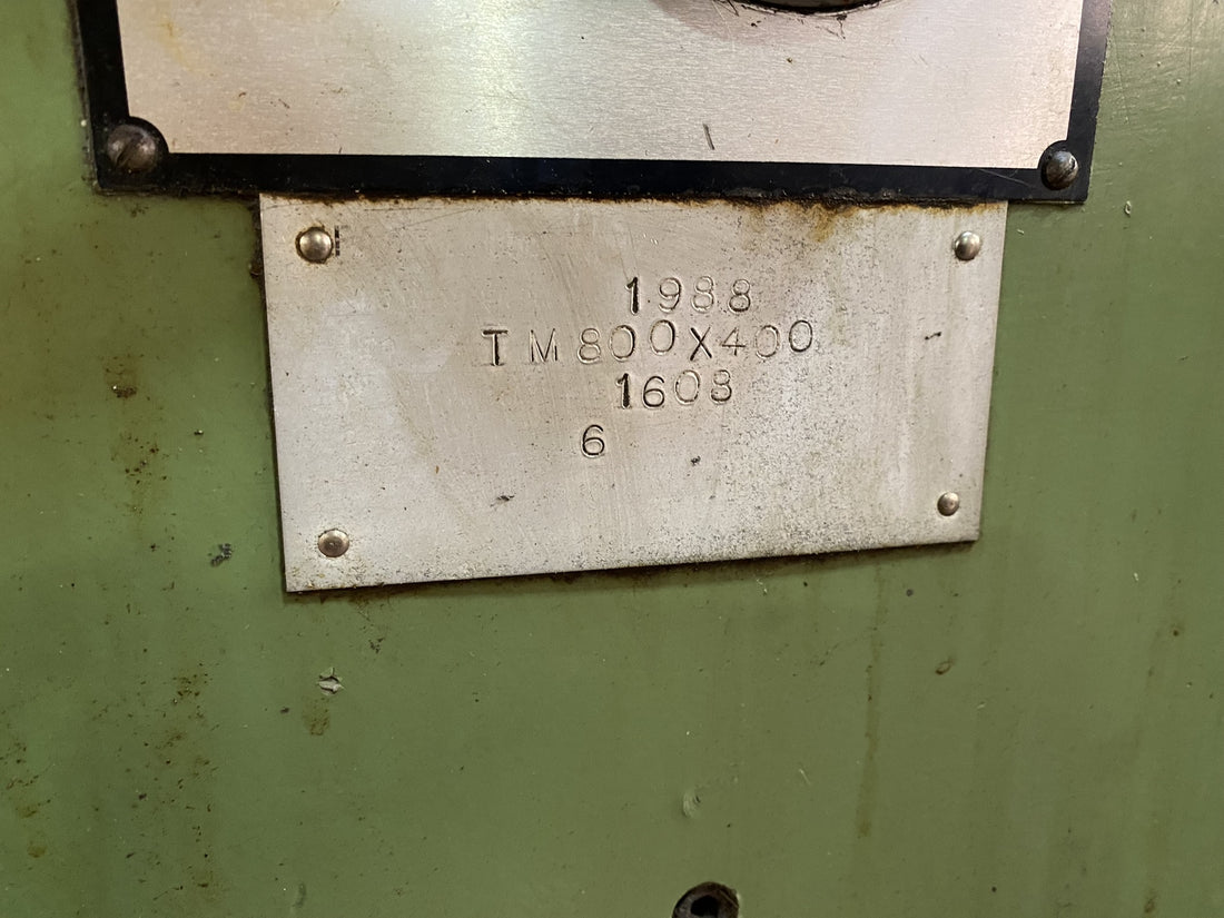RECTIFICADORA DE SUPERFICIES PLANAS KAIR TM 800X400