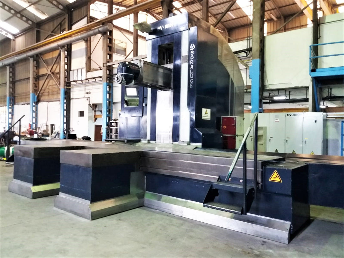 FRESADORA BANCADA FIJA SORALUCE SV-HSC 8000