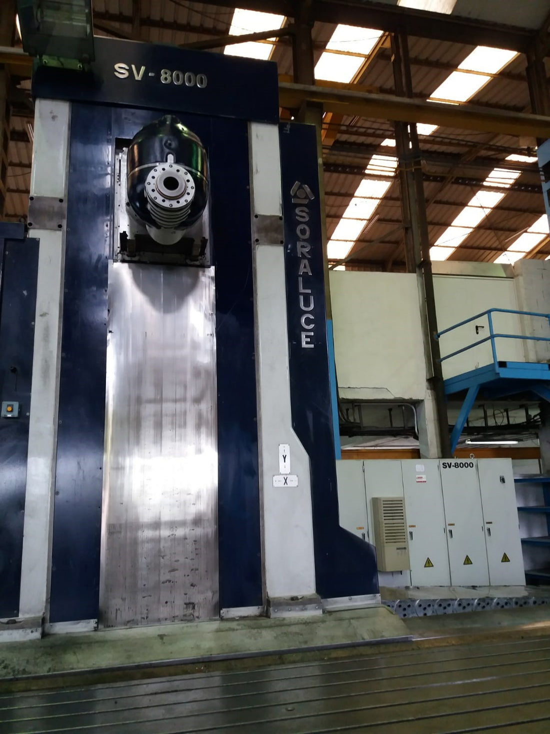 FRESADORA BANCADA FIJA SORALUCE SV-HSC 8000