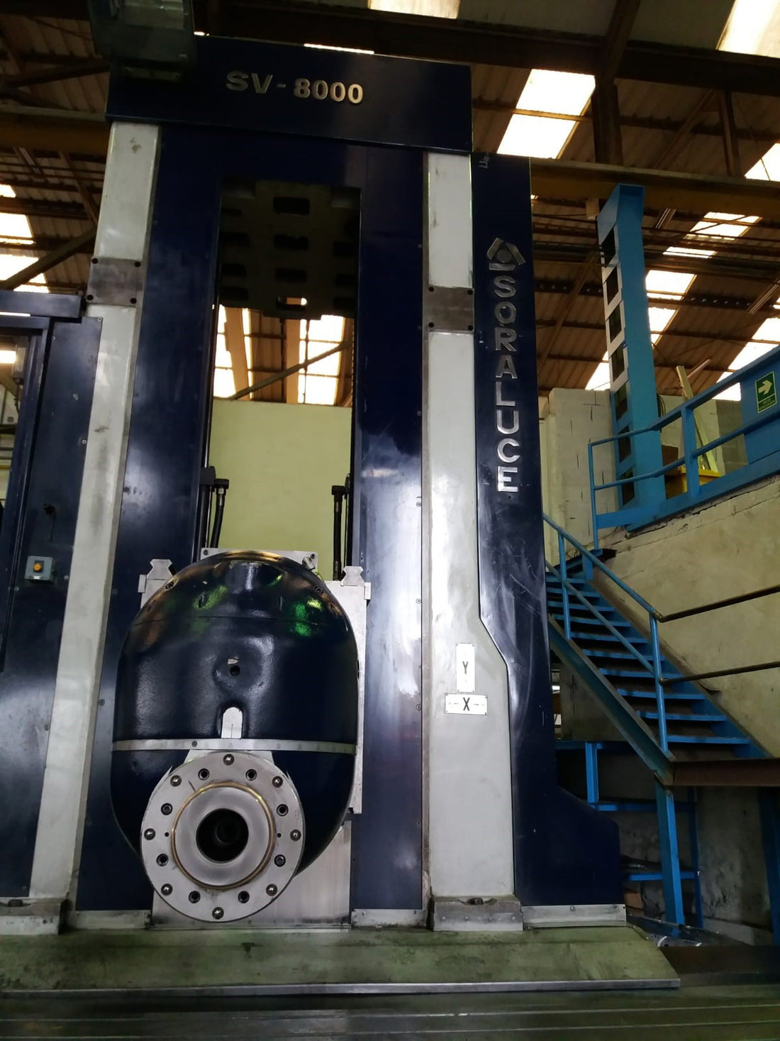FRESADORA BANCADA FIJA SORALUCE SV-HSC 8000