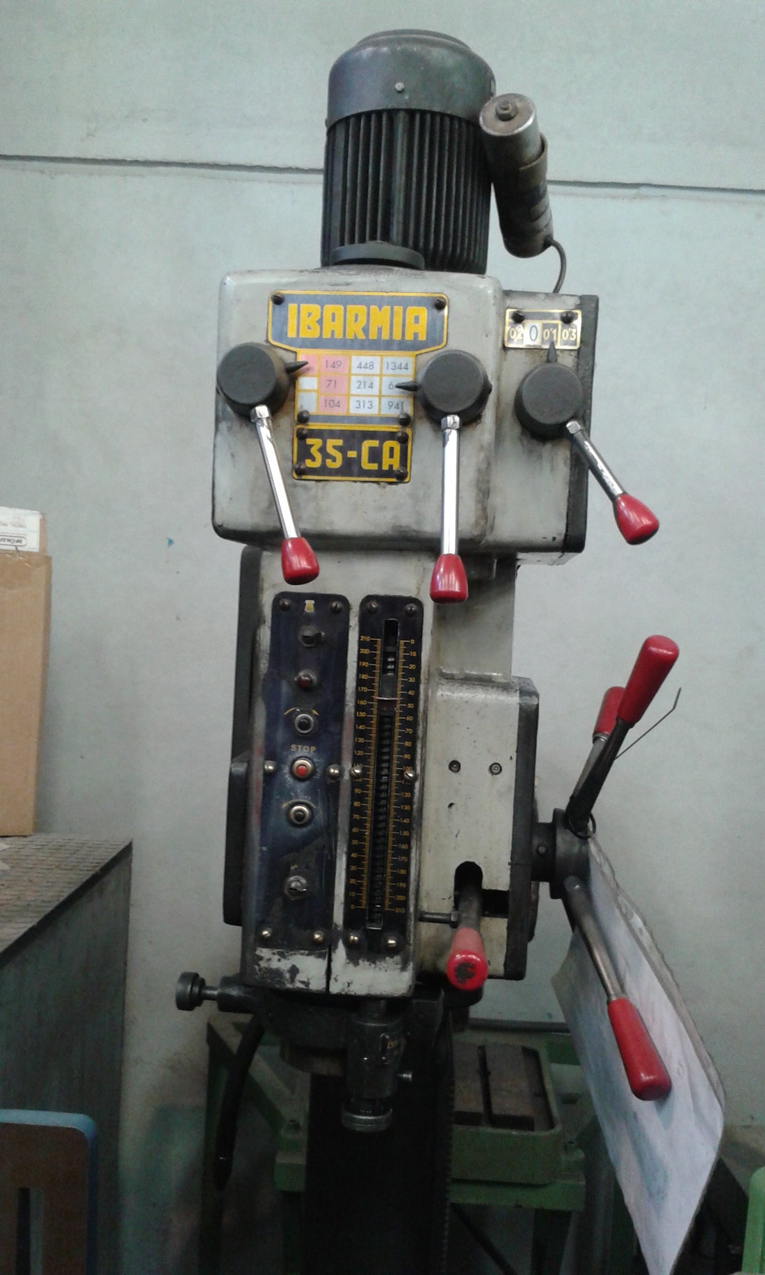 TALADRO IBARMIA 35-CA