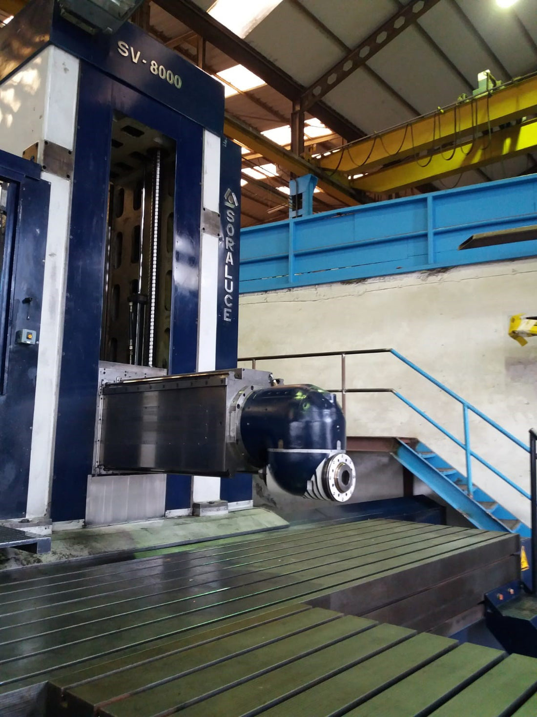 FRESADORA BANCADA FIJA SORALUCE SV-HSC 8000
