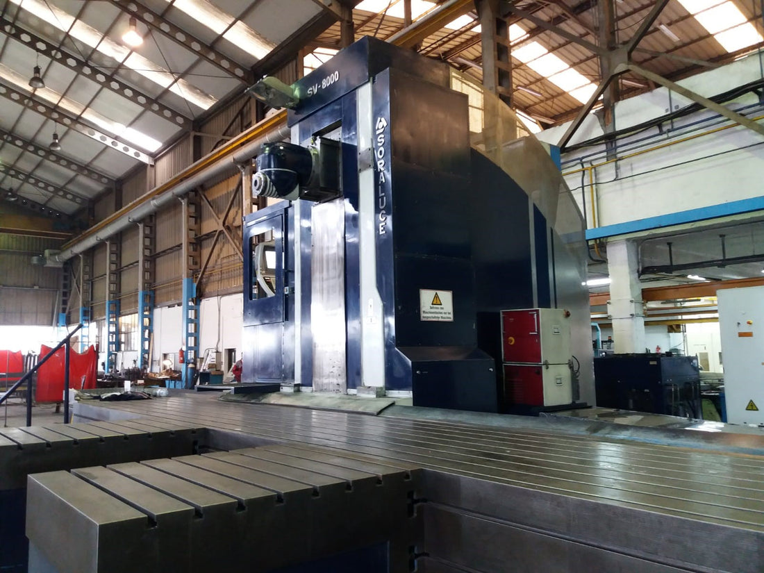 FRESADORA BANCADA FIJA SORALUCE SV-HSC 8000