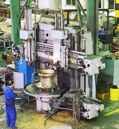 Vertical lathe TOS mod. SK 16