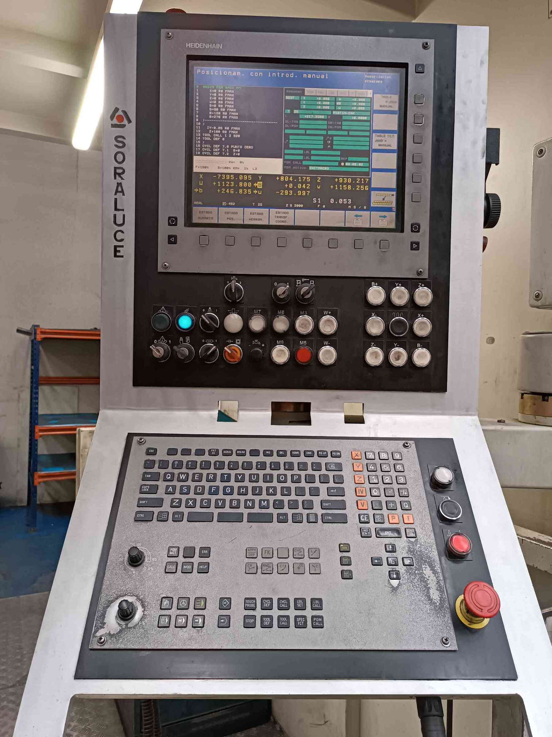 FRESADORA COLUMNA MOVIL SORALUCE FX-14000