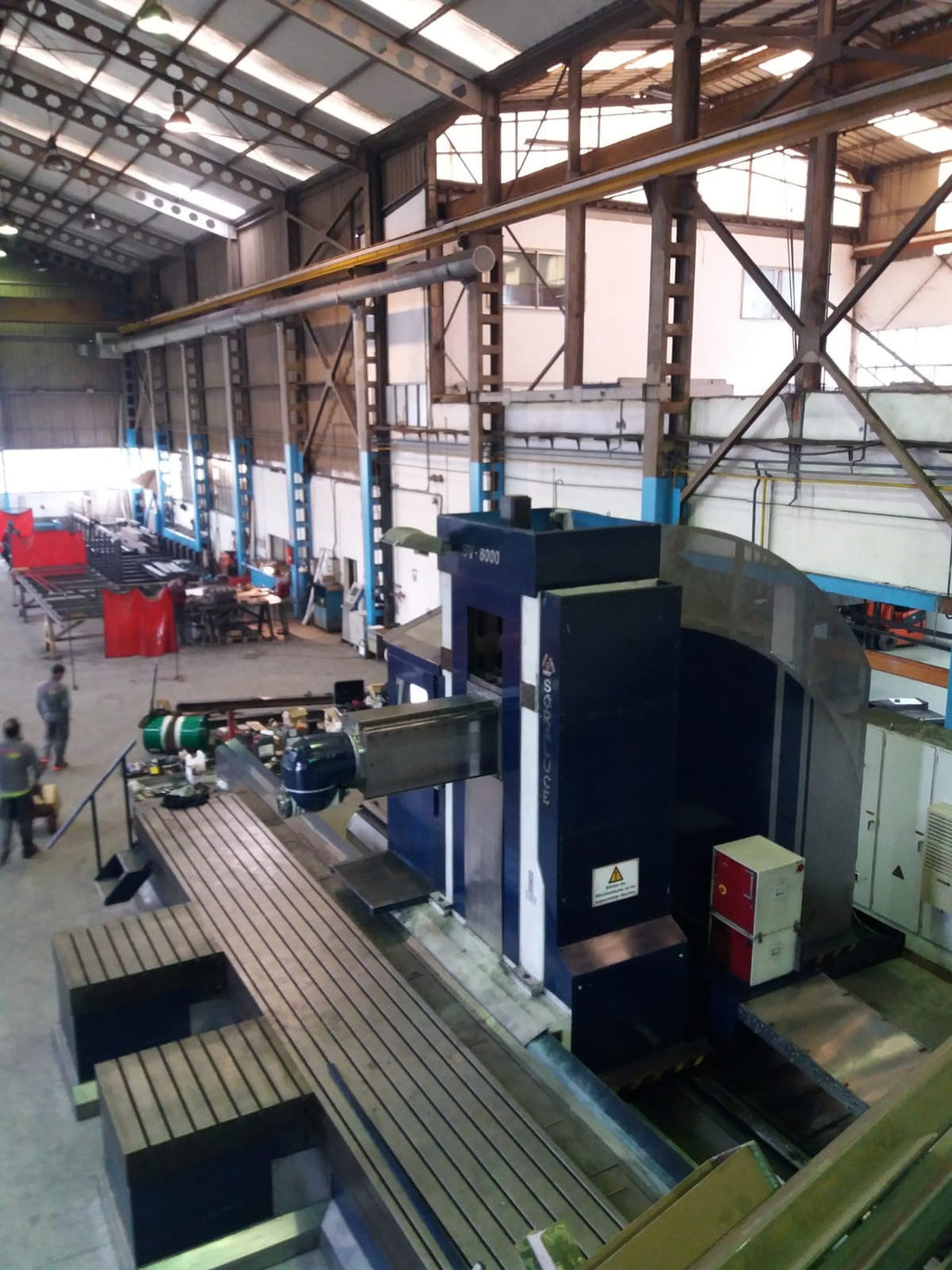 FRESADORA BANCADA FIJA SORALUCE SV-HSC 8000