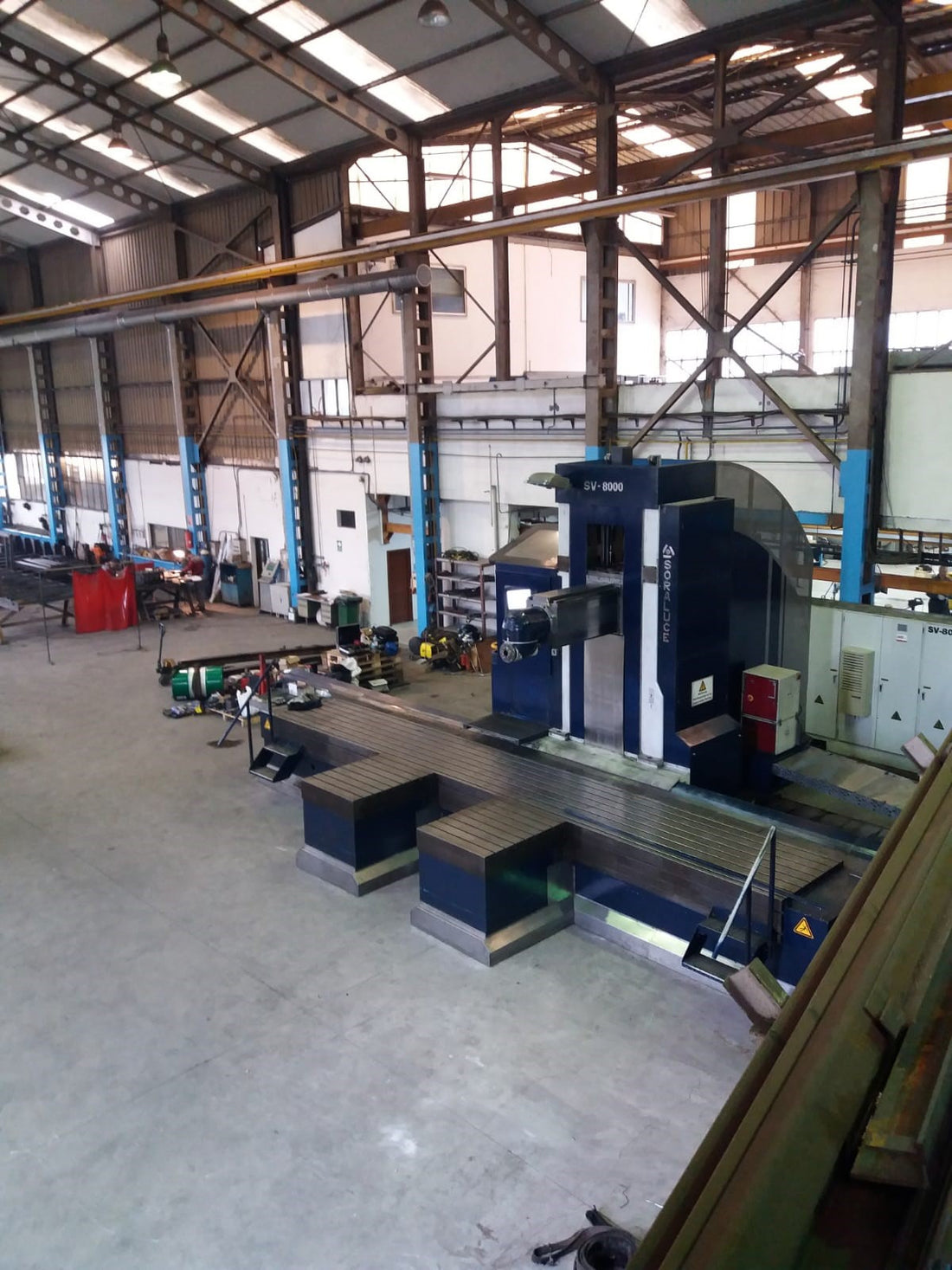 FRESADORA BANCADA FIJA SORALUCE SV-HSC 8000