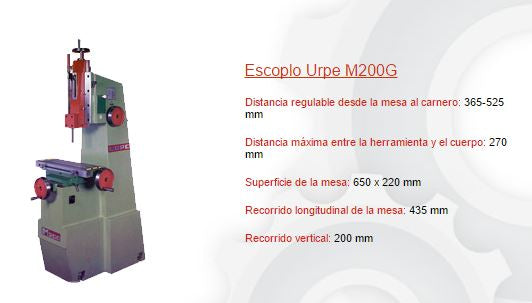 MORTAJADORA URPE M200