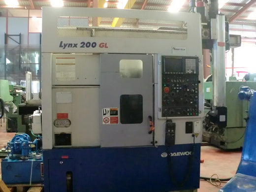 TORNO CNC DAEWOO LYNX 200A GANTRY