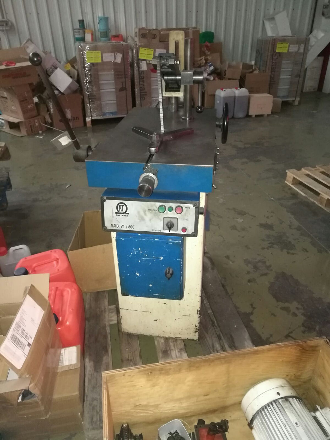ENTALLADORA VERTICAL RT V1/600