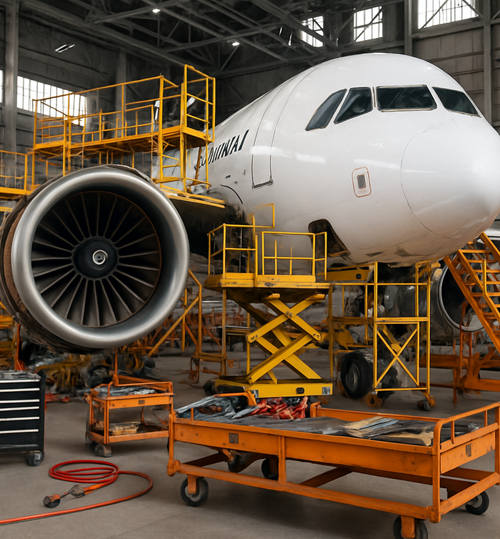 Maquinària per a l'aeronàutica