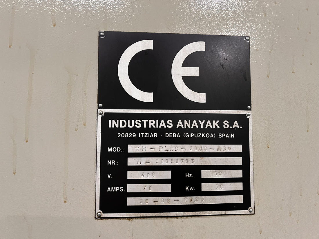 FICHA TECNICA ANAYAK VH-2000 PLUS MG