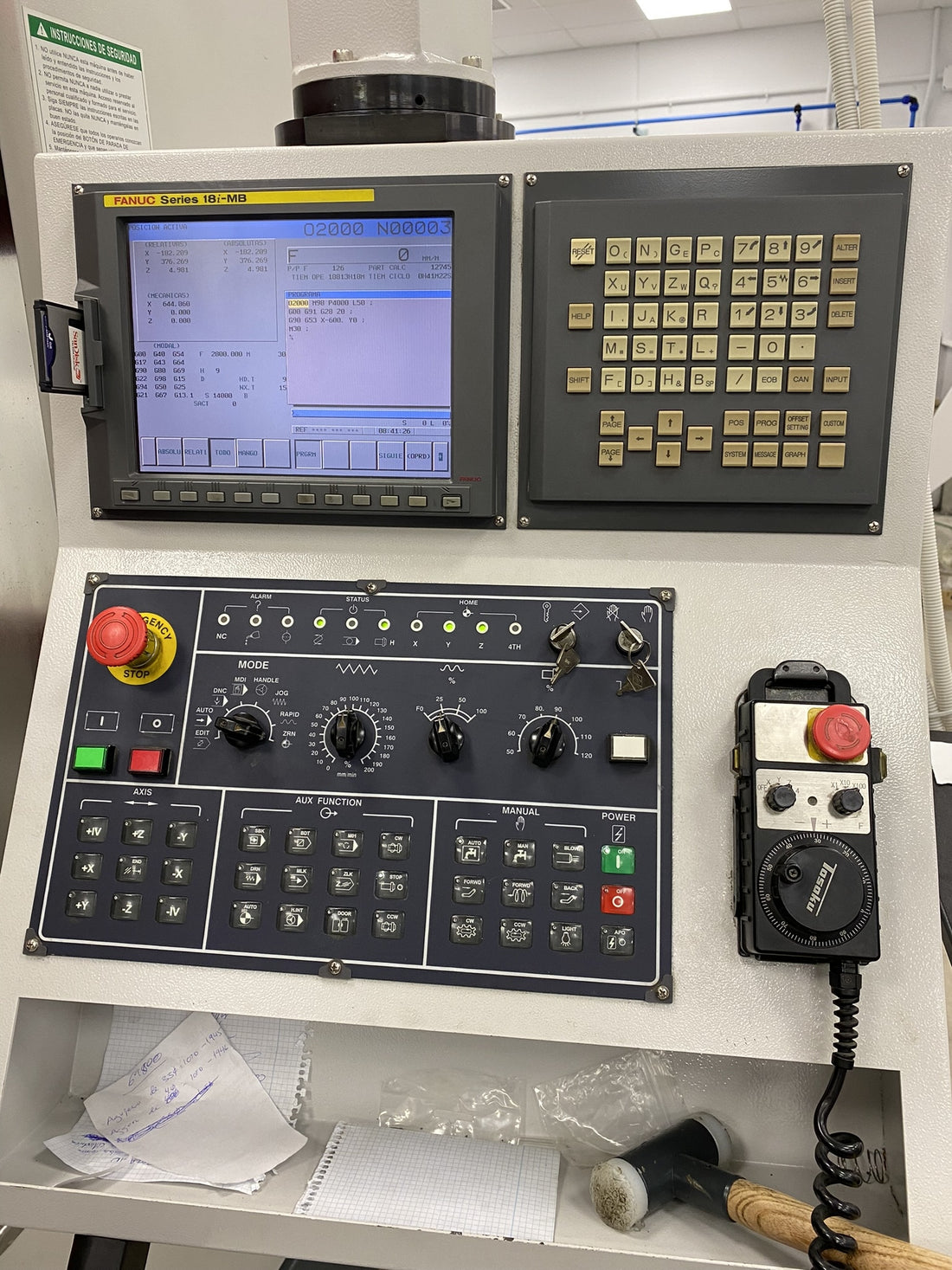 CENTRO MEC. CNC AWEA AF-1000 NS:8011