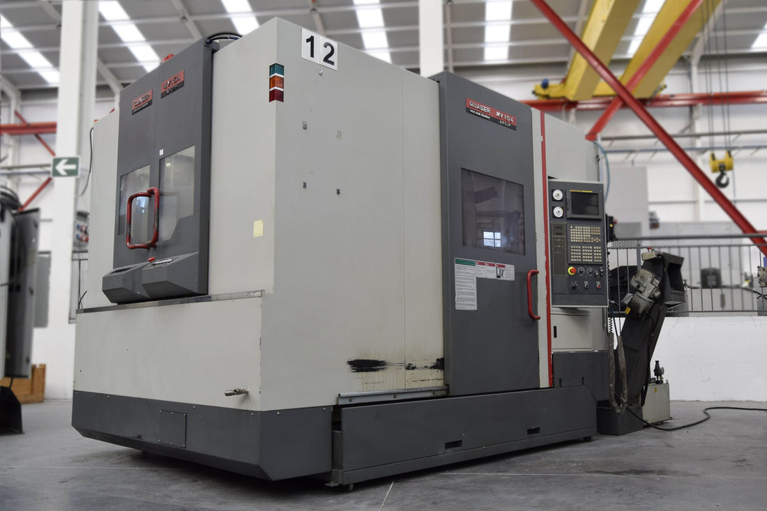 CENTRO MECANIZADO VERTICAL CAMBIO PALLET QUASER MV154APC-P12