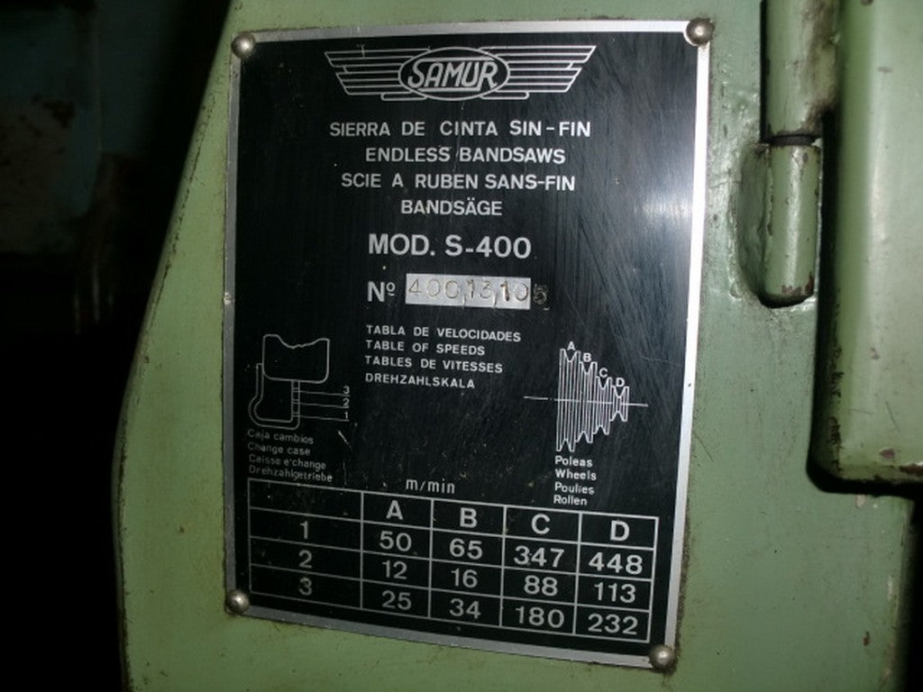 SIERRA CINTA VERTICAL SAMUR S-400