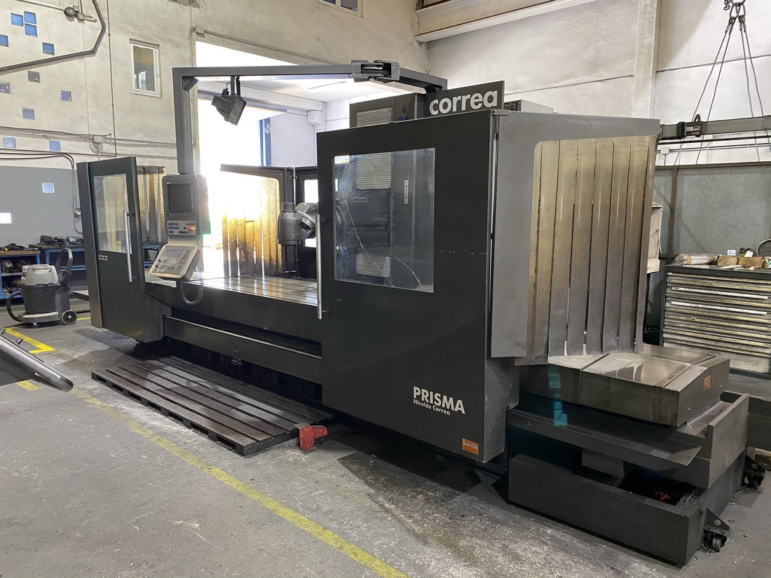 FRESADORA BANCADA FIJA CNC CORREA PRISMA 25