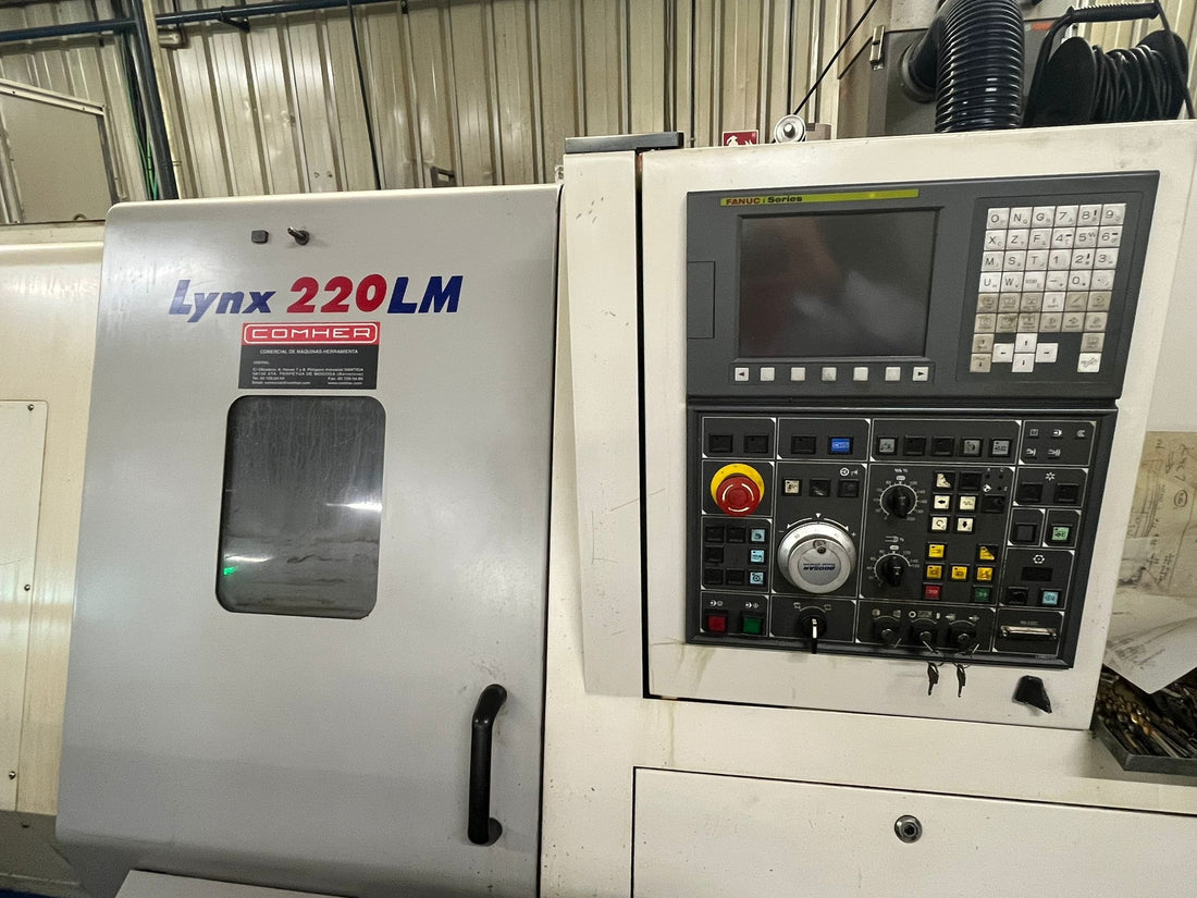 TORNO CNC DOOSAN DAEWOO LYNX 220LMA NS:L220M0032
