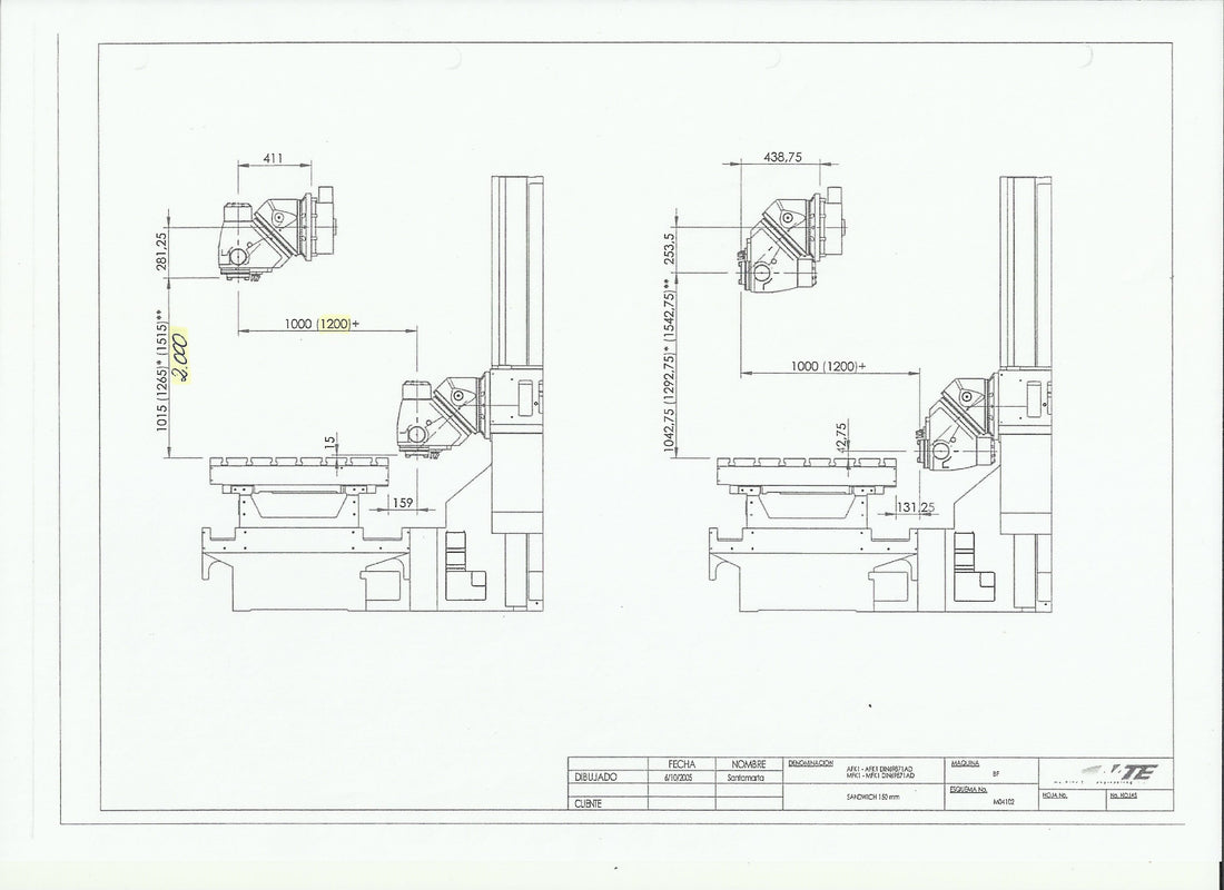 FRESADORA BANCADA FIJA MTE BF-4700