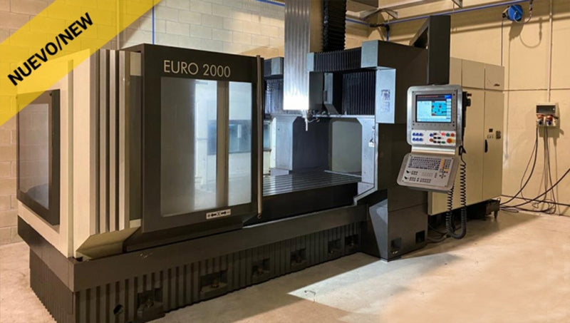 FRESADORA CNC PUENTE CORREA EURO 2000