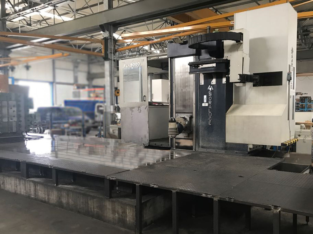 FRESADORA BANCADA FIJA SORALUCE FL 8000