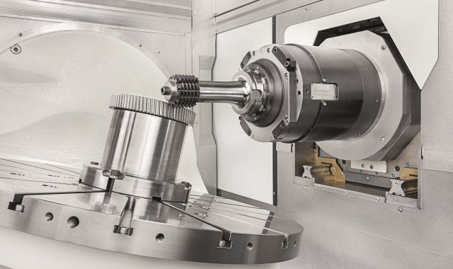 Tallado de engranajes Grob G550T