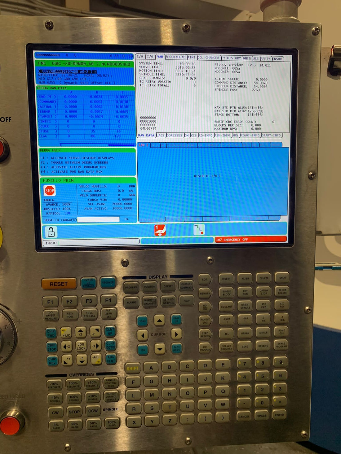CENTRO MECANIZADO 5 EJES HAAS UMC-750SS