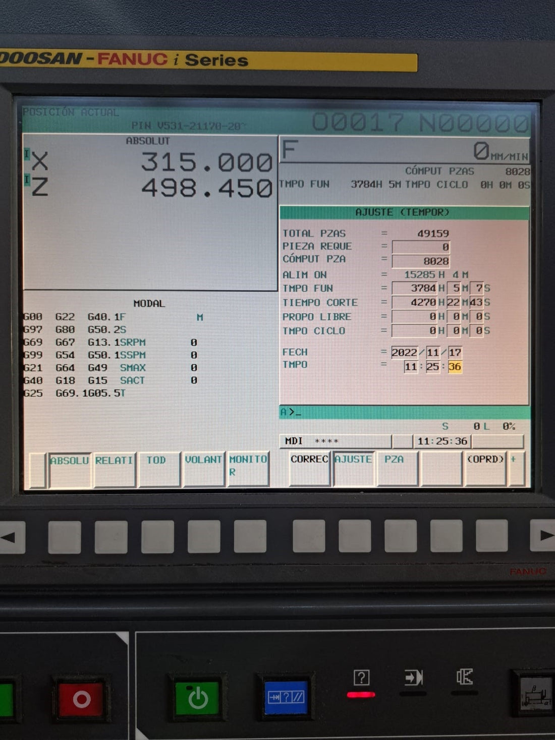 TORNO DOOSAN MOD. LYNX 220 LB