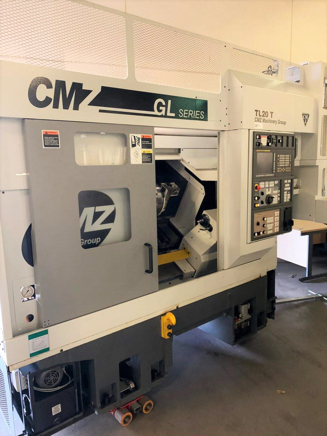 TORNO CNC CMZ TL20T GL20