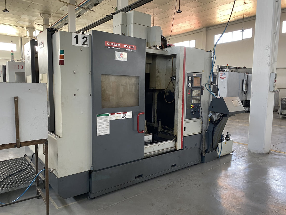 CENTRO MECANIZADO VERTICAL CAMBIO PALLET QUASER MV154APC-P12