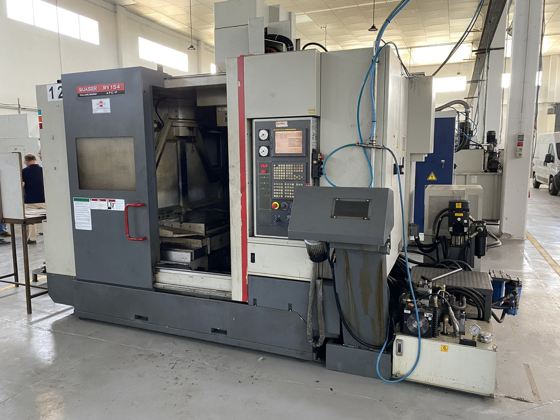 CENTRO MECANIZADO VERTICAL CAMBIO PALLET QUASER MV154APC-P12