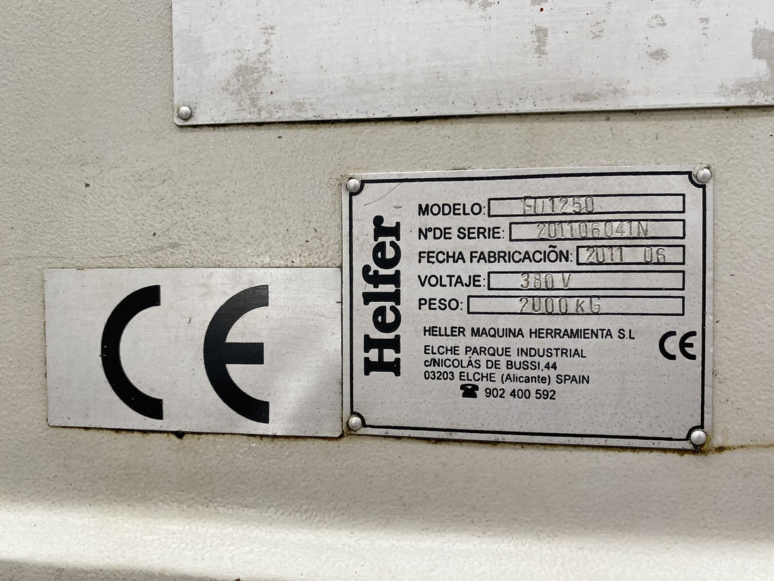 FRESADORA UNIVERSAL HELLER FU-1250