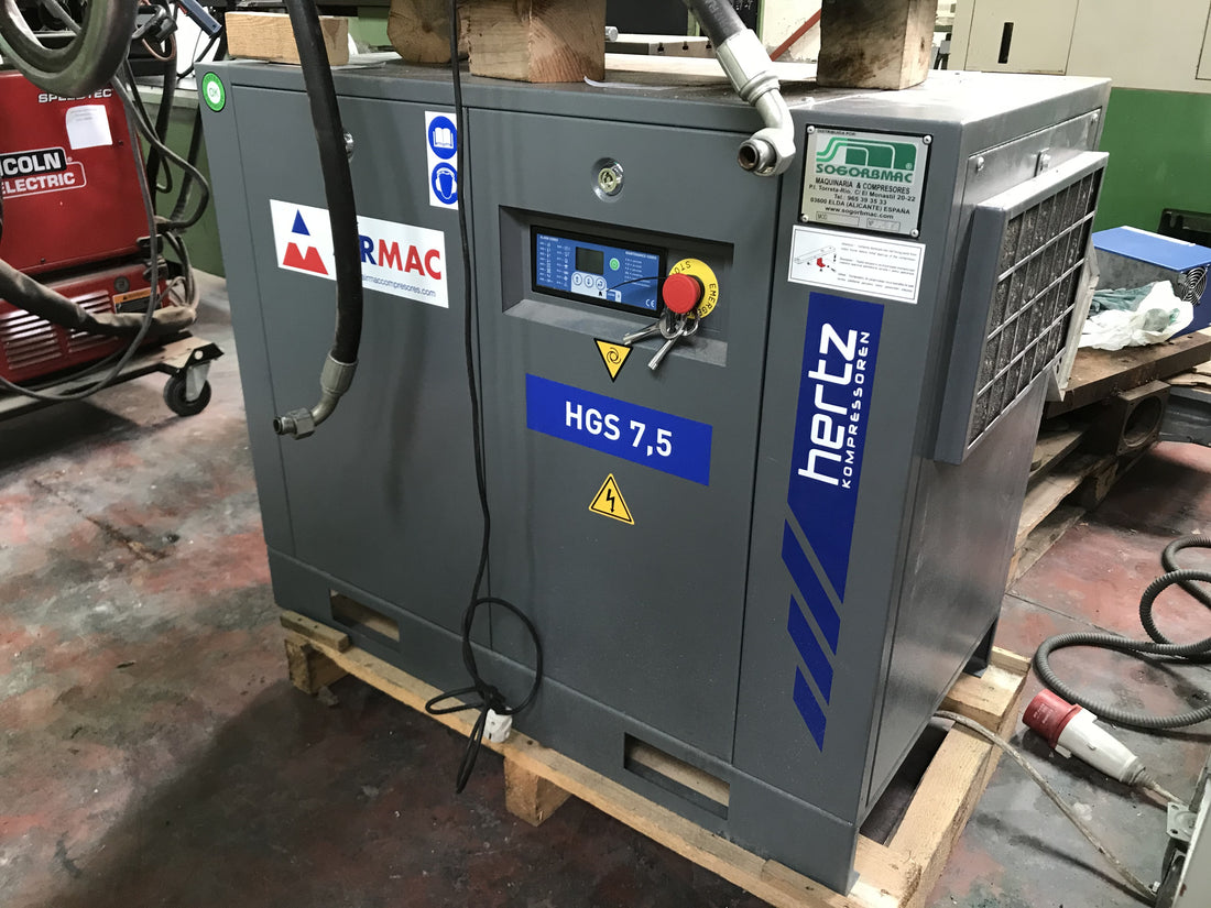 COMPRESOR CON SECADOR HERTZ HGS 7.5