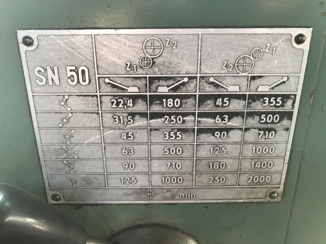 TORNO TOS SN 50C