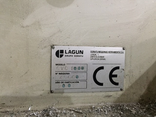 CENTRO MECANIZADO LAGUN GVC 1000