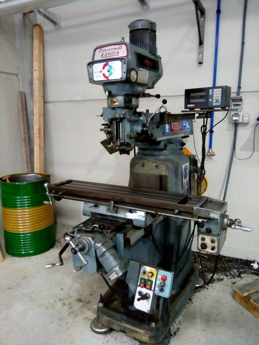 FRESADORA TORRETA KONDIA MOD FV-1