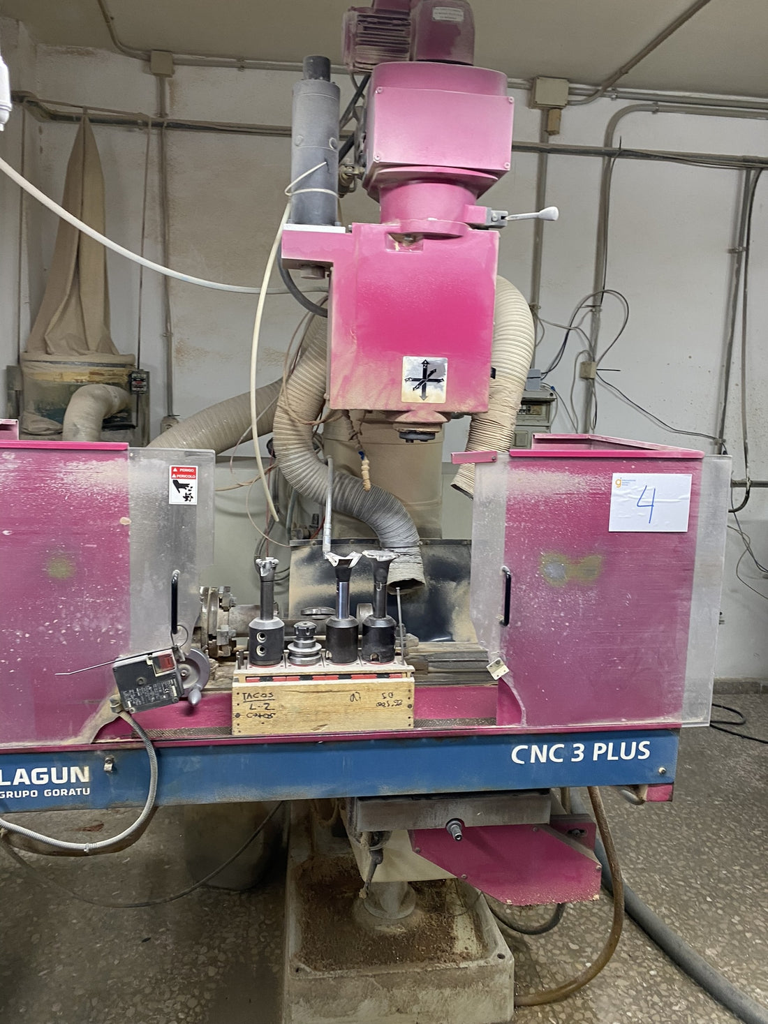 FRESADORA LAGUN CNC 3 PLUS N/S: 45041