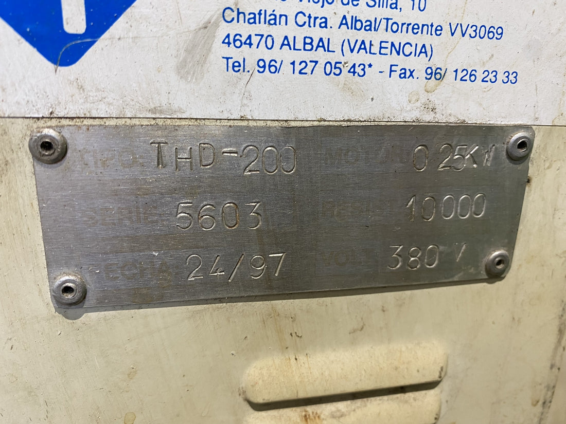 LOTE 44 CALENTADOR DE MATERIAL PUCHADES TDH 200