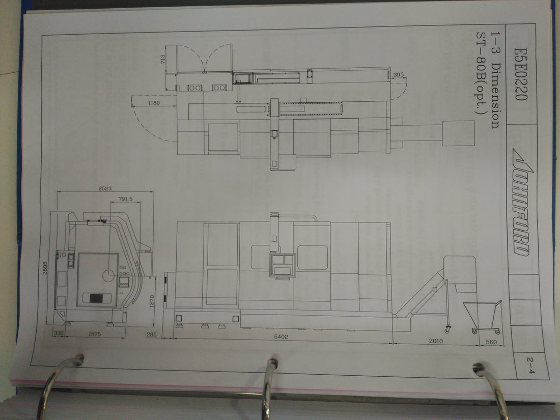 TORNO CNC JOHNFORD ST-80B