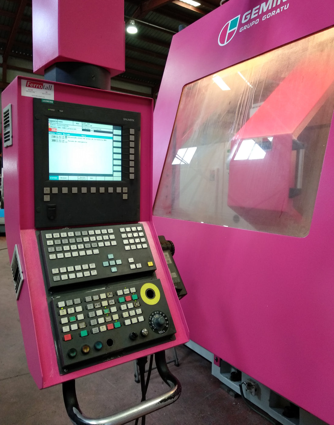TORNO CNC GEMINIS GHT 6 - 1300