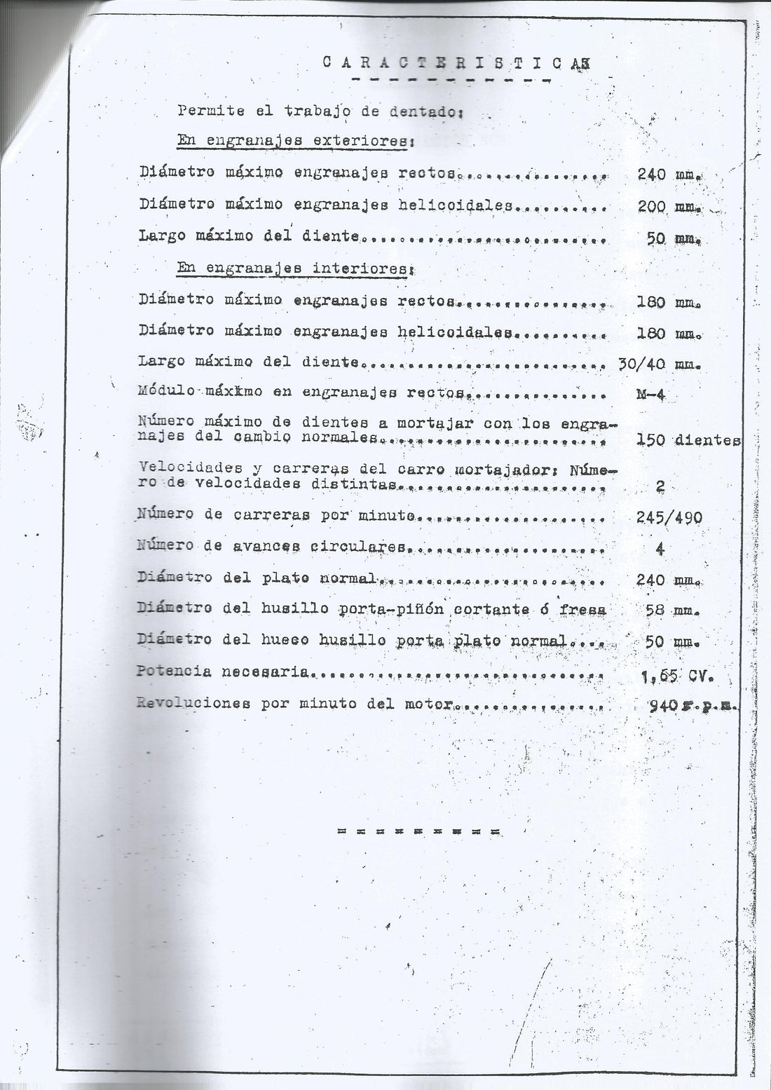 NESTOR engranajeak mortaxatzeko makina