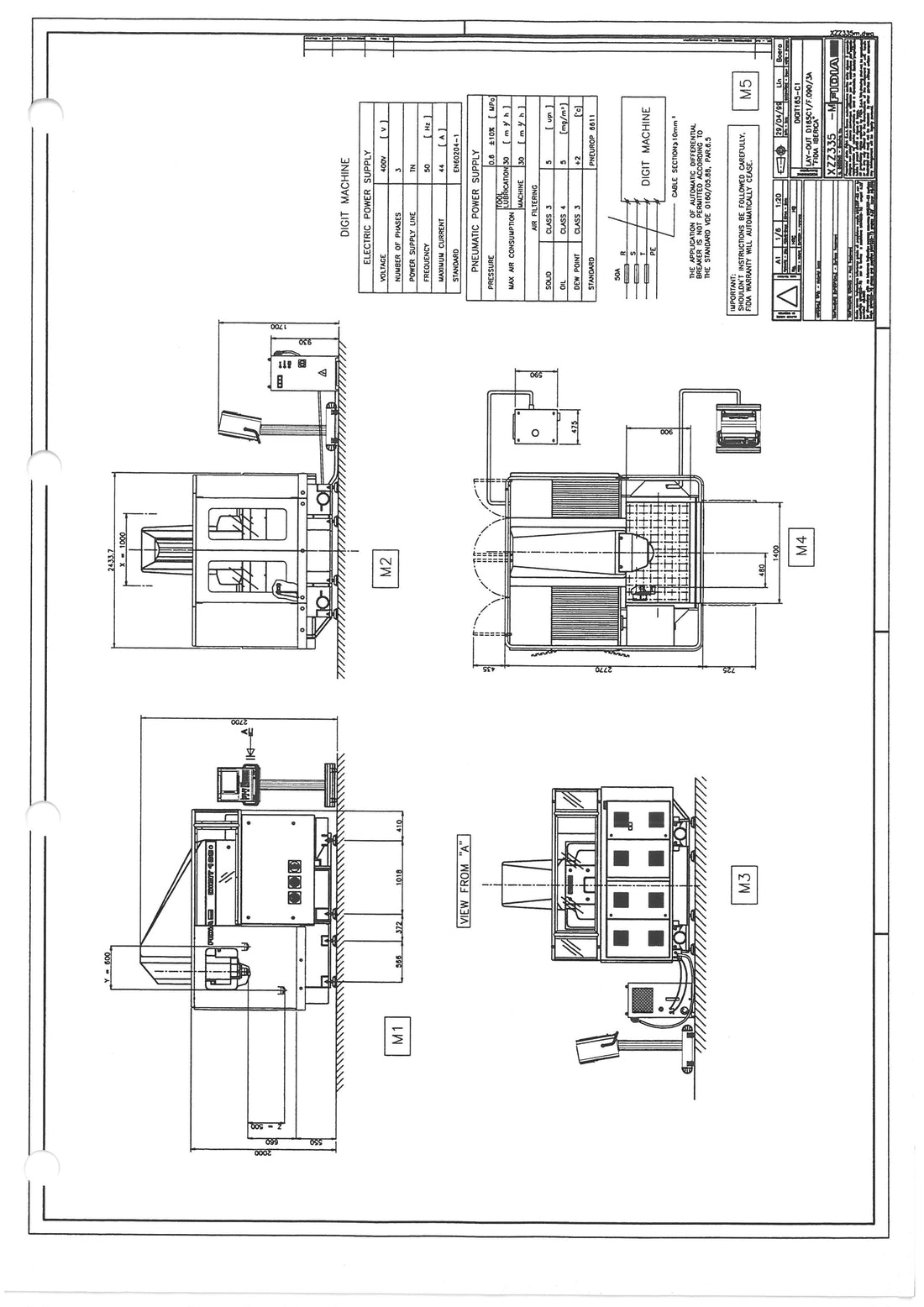 Centre d'usinage Fidia Digit 165
