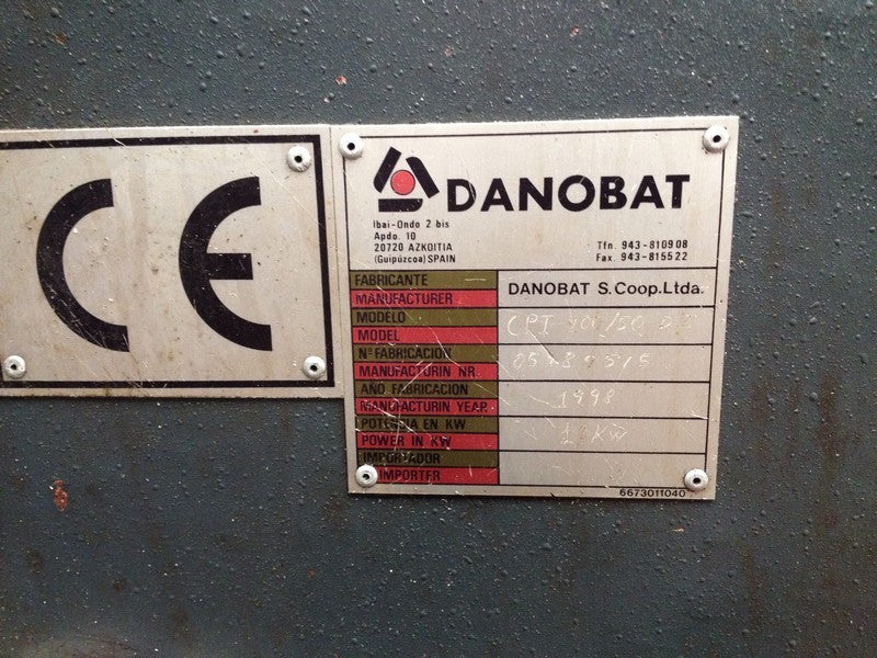 SIERRA DANOBAT CPI 100.50 DI