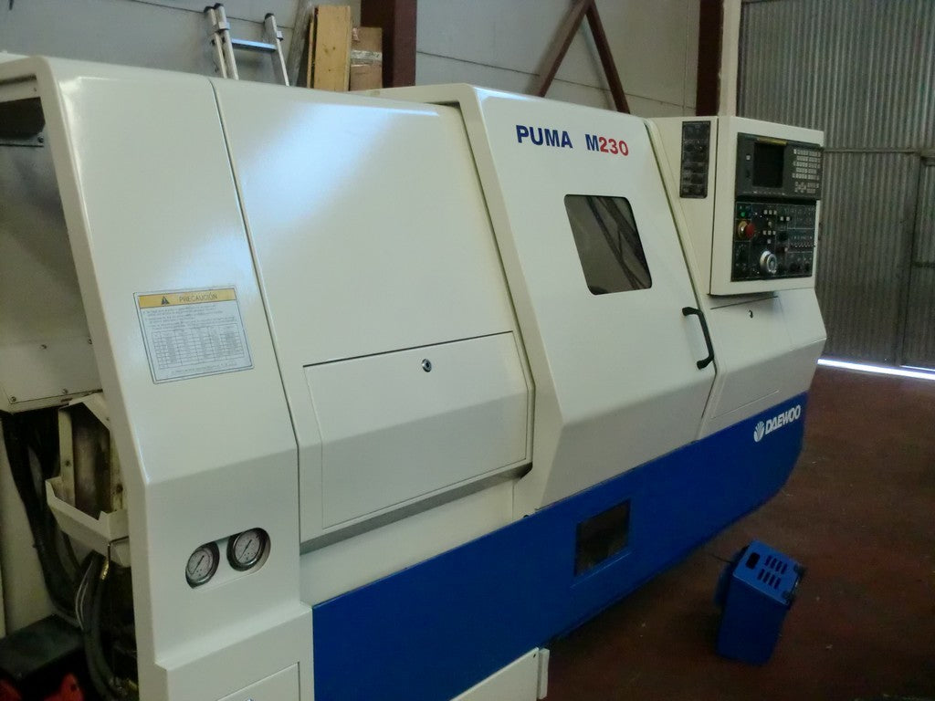 TORNO CNC DAEWOO PUMA 230 MB