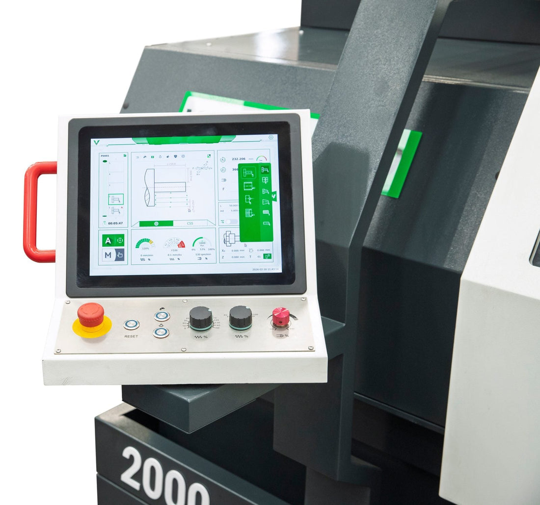 Torno electrónico de ciclos Vurcon EL60 × 2000