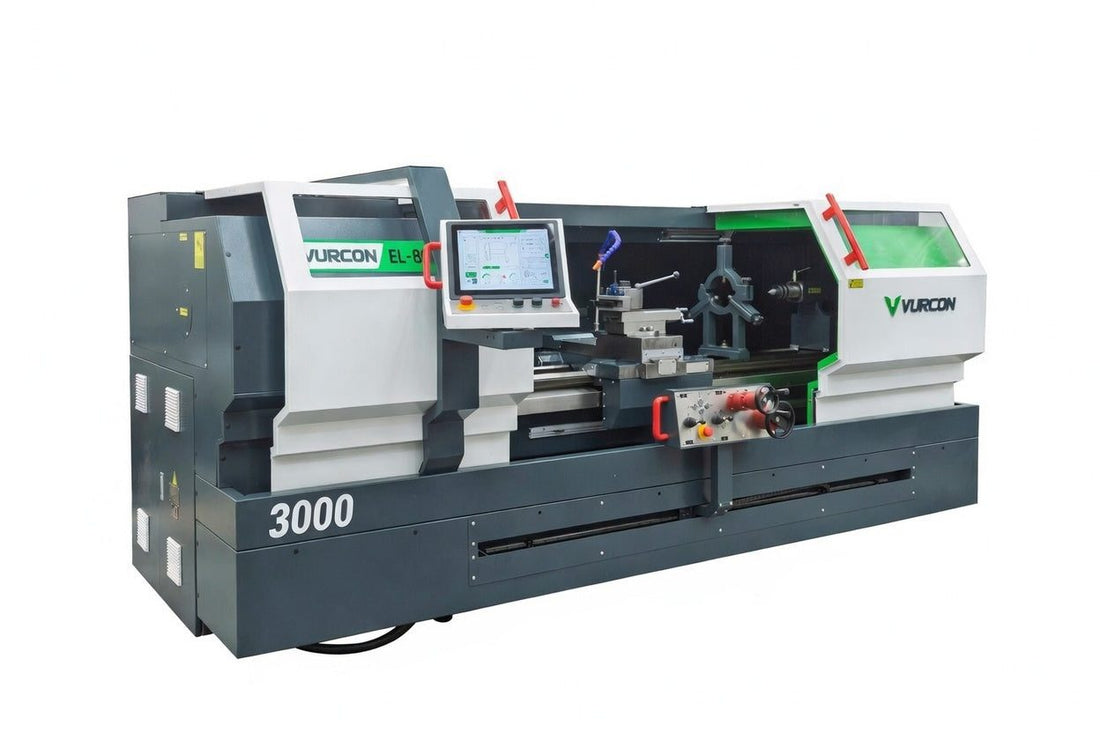 Torno electrónico de ciclos Vurcon EL80 × 3000