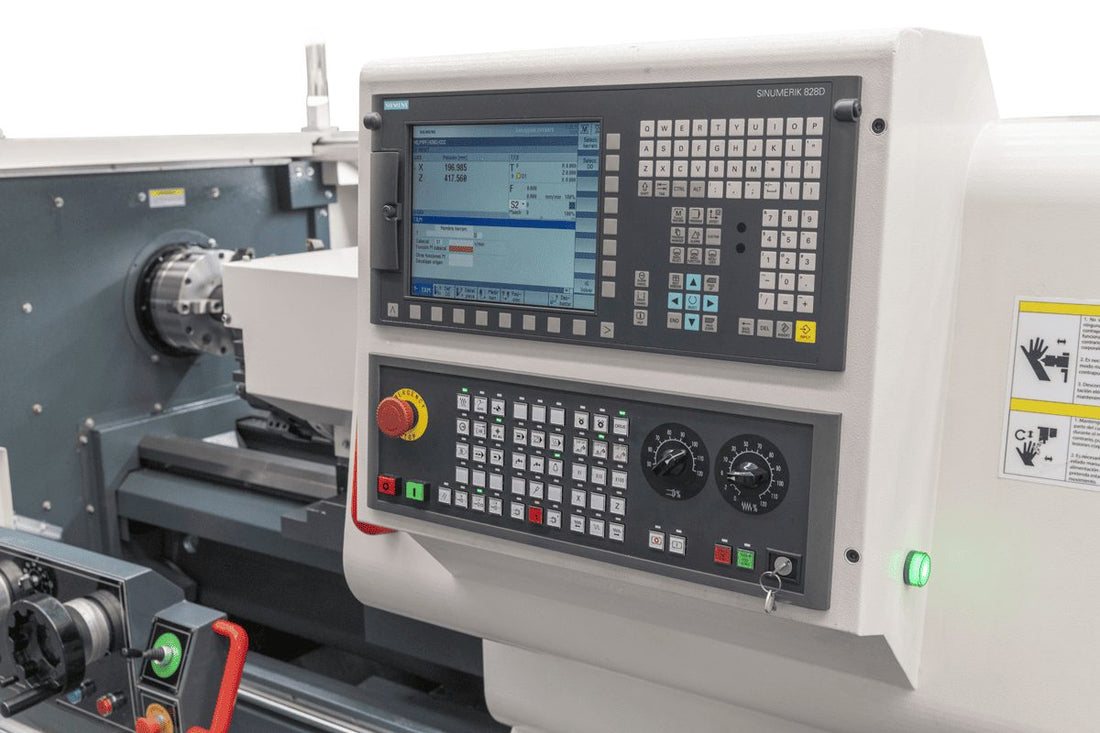 Torno paralelo con herramienta motorizada Vurcon PL-61M × 1000