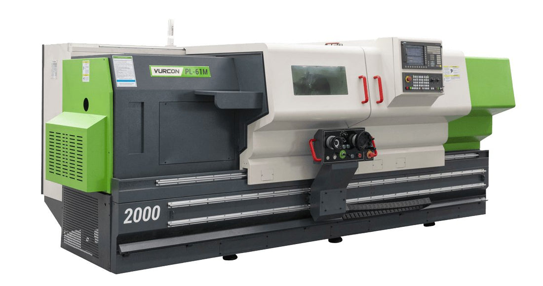 Torno paralelo con herramienta motorizada Vurcon PL-61M × 1500